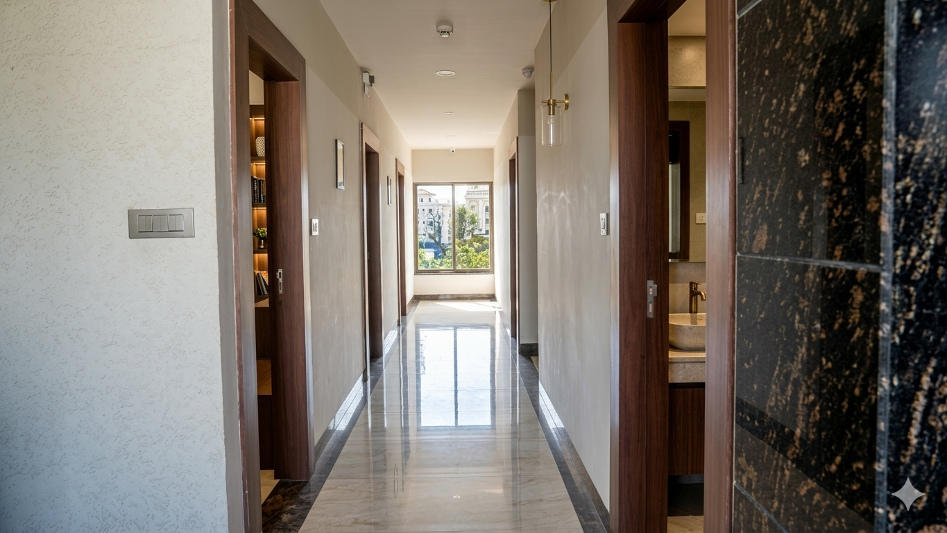 Urban House corridor