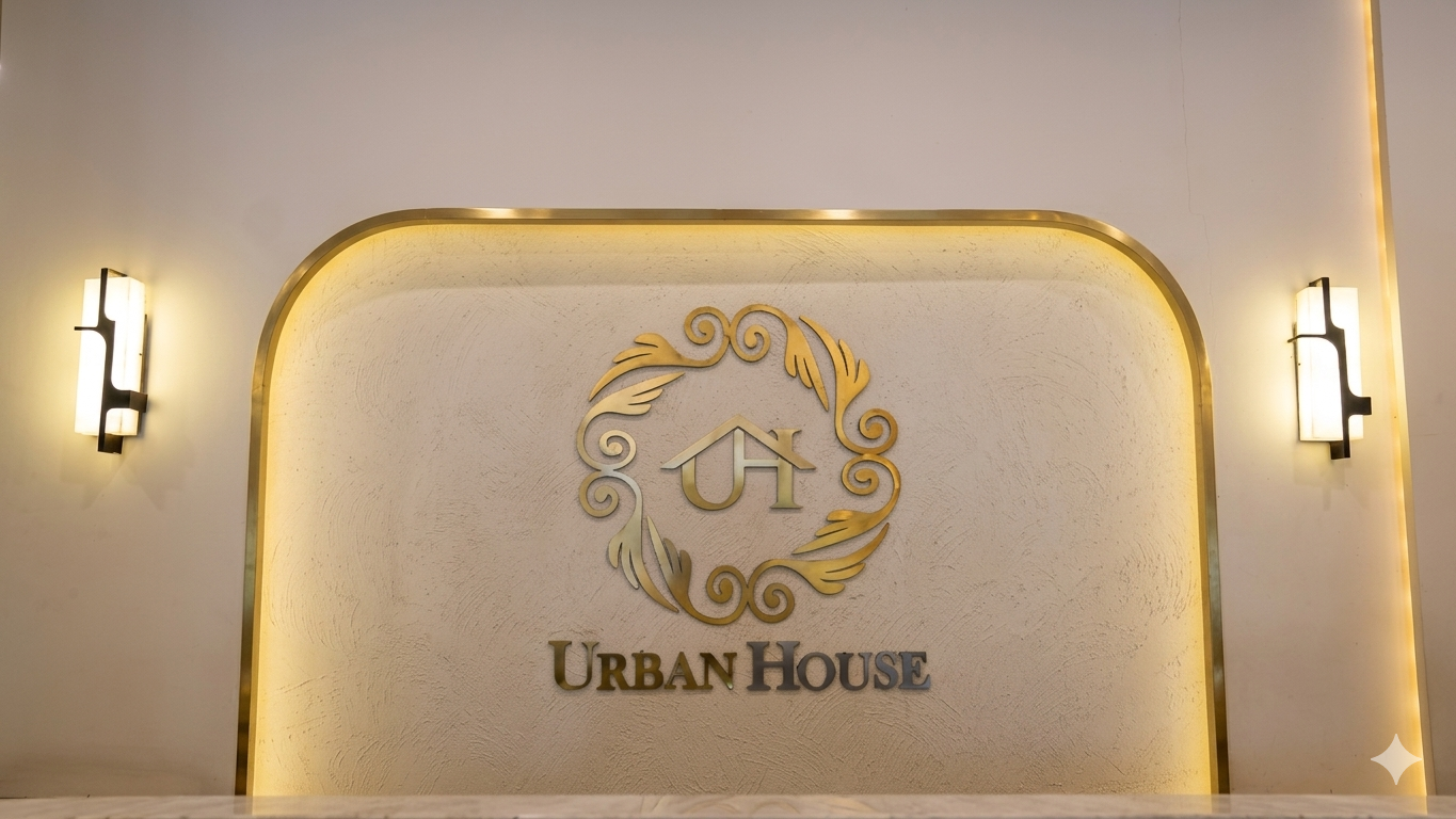 Urban House brand wall