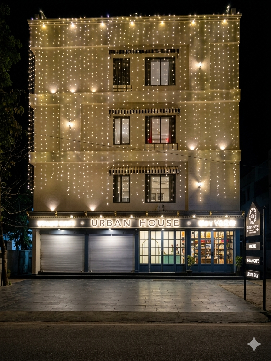 Evening exterior